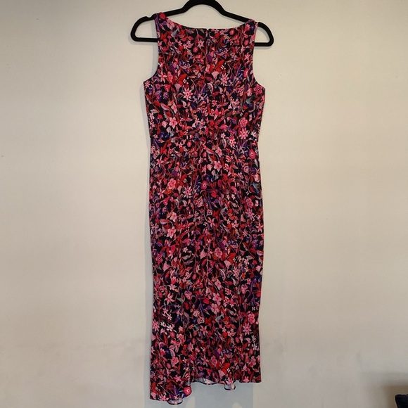 NWT ELIE TAHARI Yirma Floral Sleeveless Dress in Bright Petunia, Size 4 - Picture 9 of 15